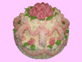 Malov dort patrov s maricpnovou lili